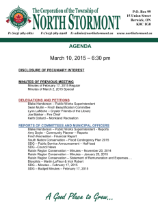 Agenda March 10, 2015