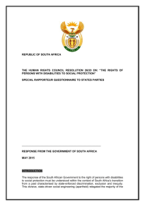 South Africa - Office of the High Commissioner on Human Rights