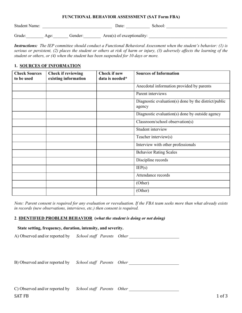 Printable Fba Forms - Printable Forms Free Online