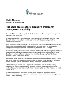 Full-scale exercise tests Council`s emergency management capability
