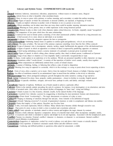 lit terms comprehensive 2015