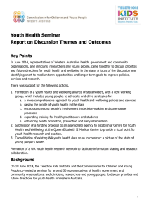 Report on Discussion Themes and Outcomes