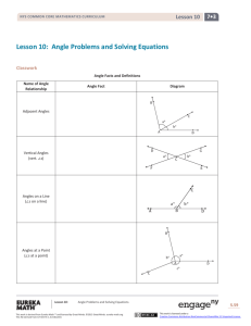 Grade 7 Mathematics Module 3, Topic B, Lesson 10
