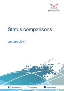 2. WEARA & BR status points systems - a comparison