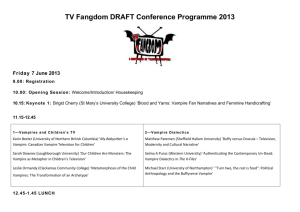 TV Fangdom Draft Programme