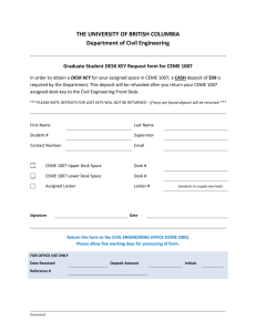 CEME 1007 Key Request Form.