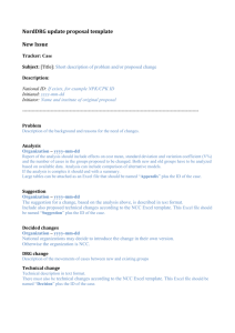 NordDRG update proposal template 2015