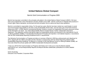 UNGC Principle: - United Nations Global Compact