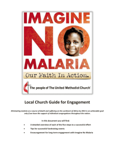 Imagine No Malaria - Iowa Annual Conference