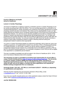 Job Description - Jobs at the University of Leeds