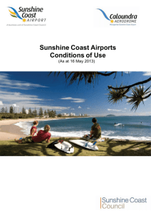 2. These Conditions - Sunshine Coast Airport