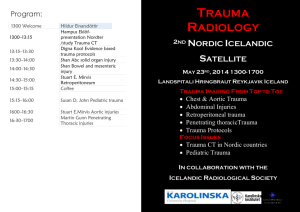 3rd nordic trauma