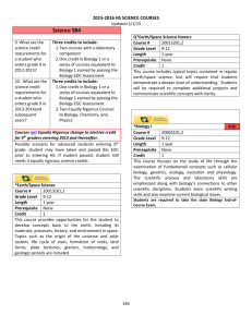 Science - Pinellas County Schools