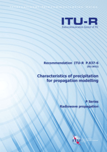 RECOMMENDATION ITU-R P.837-6