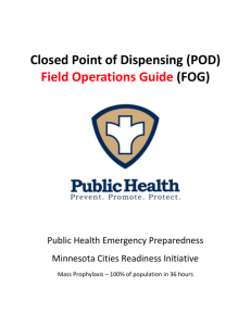 Closed POD Field Operations Guide