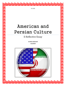 e-reflective essay Iran Bukowski