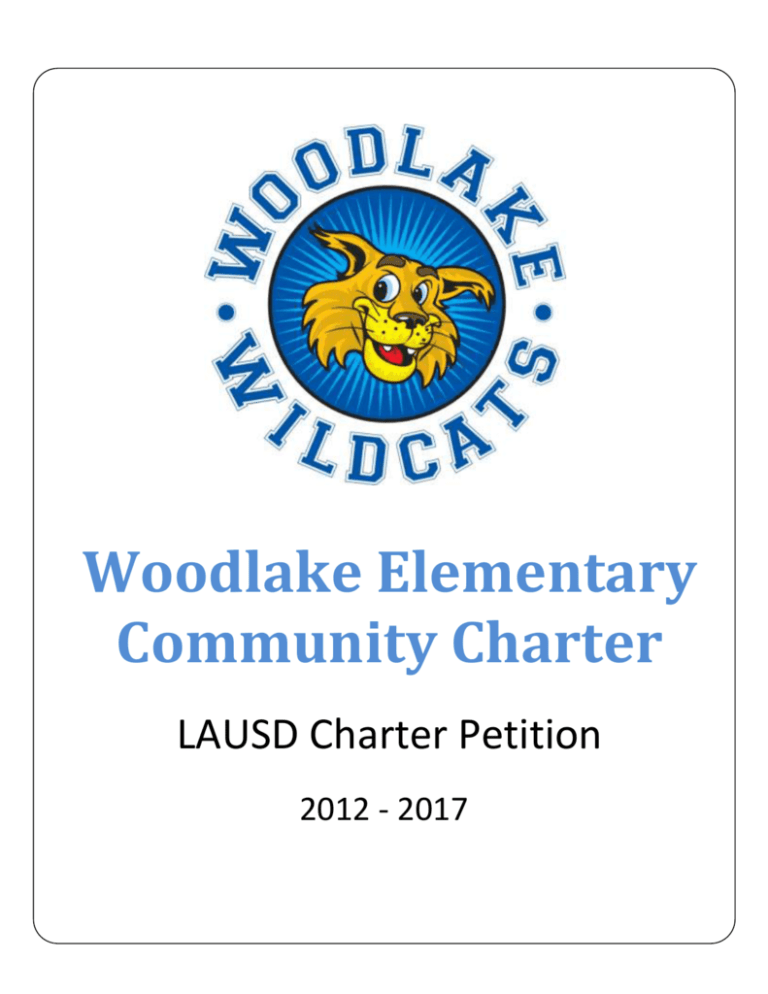 Petition Woodlake Elementary Community Charter