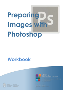 Preparing Images with Photoshop - Cardiff Metropolitan University