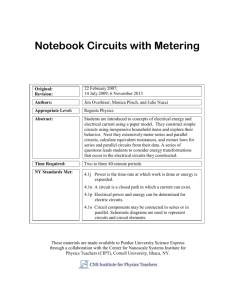 Parallel Circuits - Purdue University