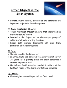 Other Objects in the Solar System