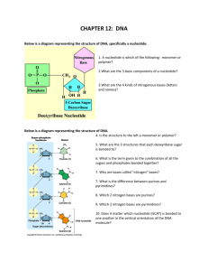 Unit 6 Cellular Reproduction Chp 12 DNA Module 1