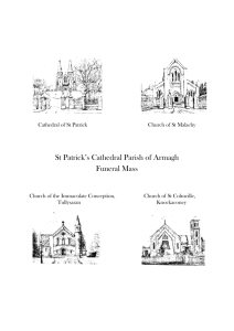 Funeral Readings.doc - St Patrick`s Parish Armagh