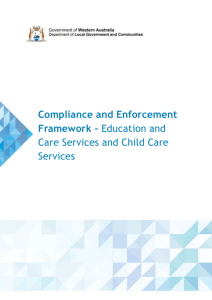 Compliance and Enforcement Framework