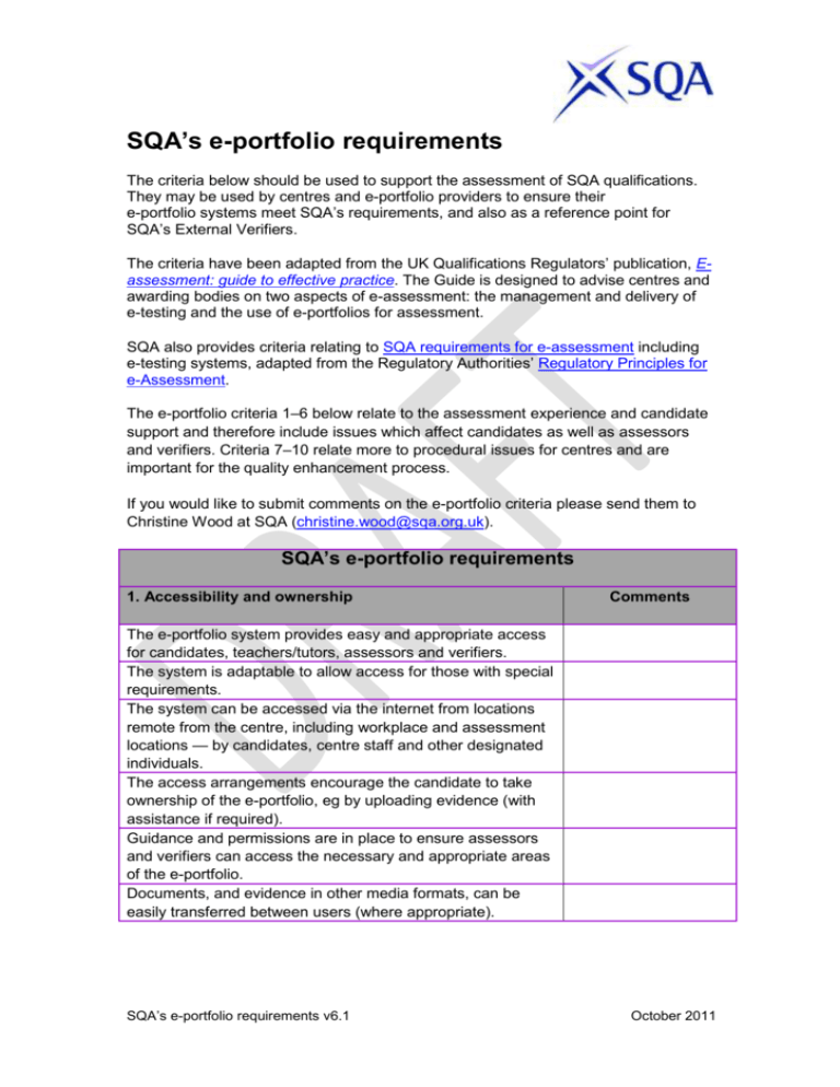 business assignment examples sqa