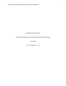 Submitted paper for Unit II - Ivy Tech -