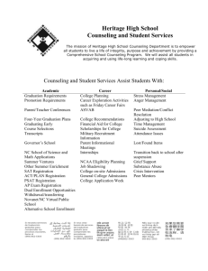 how the grading system works - Counseling & Student Services