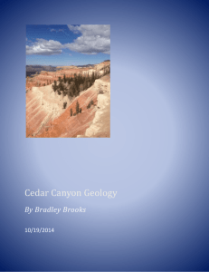 Cedar Breaks National Monument geology