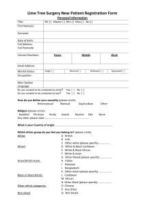 LTS Adult New Patient Registration Form 2015