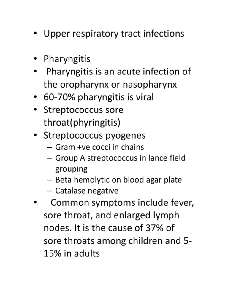 Common Symptoms Of Scarlet Fever