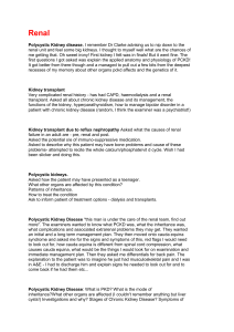 Example Renal Cases