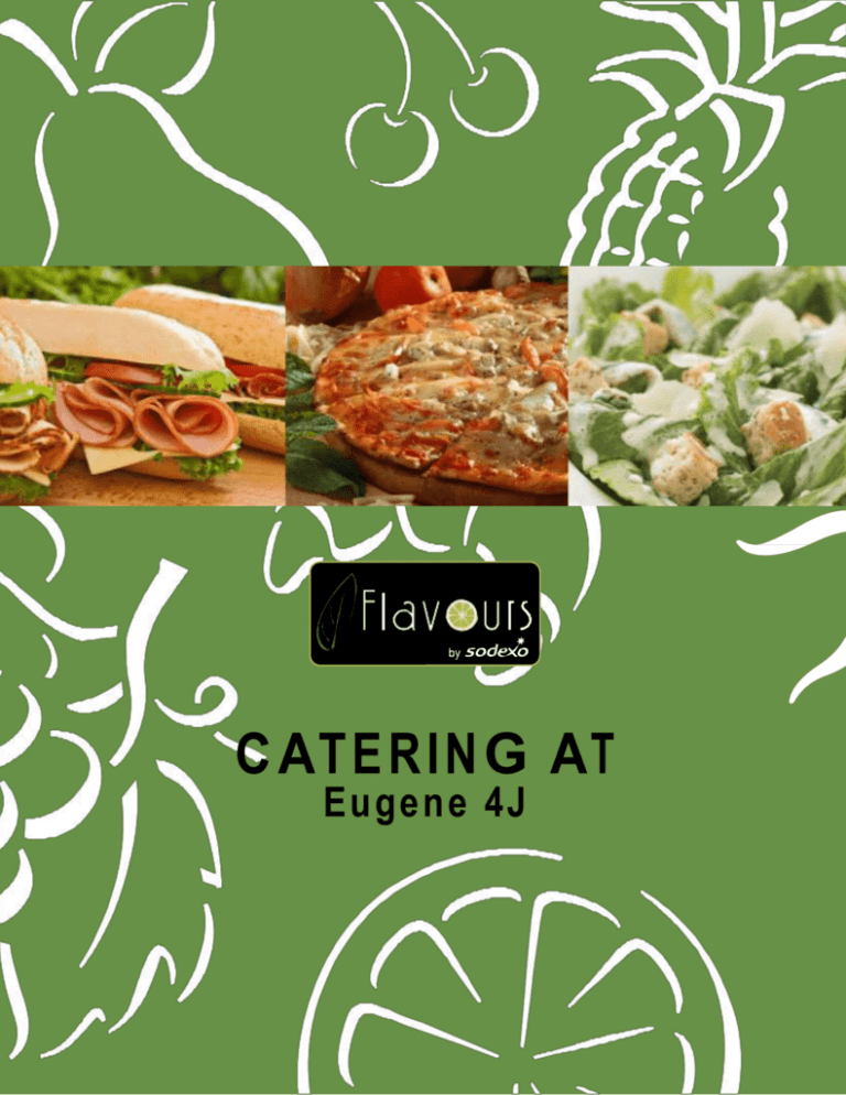 CATERING-MENU - Eugene School District 4J