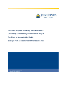 Strategic Risk Assessment and Prioritization Tool