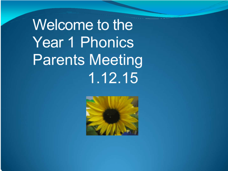 Synthetic Phonics