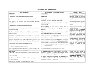 Character Notes AIC