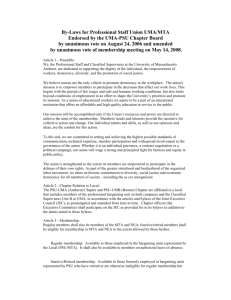 Chapter Bylaws - Blogs@UMass Amherst