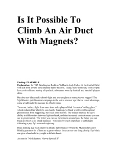 Is It Possible To Climb An Air Duct With Magnets?