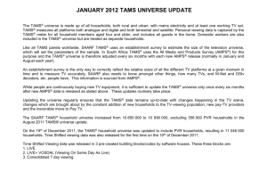 Universe Updates
