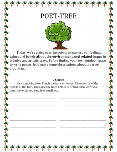Poet Tree – 5th Grade