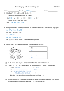 Midterm Examination for Discrete Mathematics