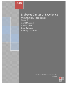 Diabetes Center of Excellence
