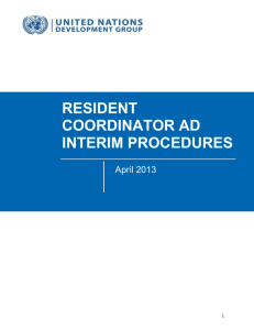 RC Ad Interim Procedures