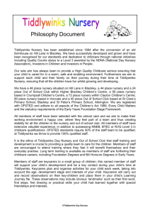 Tiddlywinks: Philosophy document