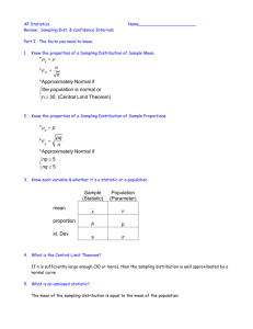 KEY for Review Worksheet