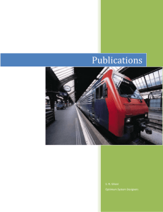 Publications2 - Optimum Systems Designers