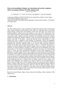 Thermal fatigue of 304L austenitic stainless steel pipes