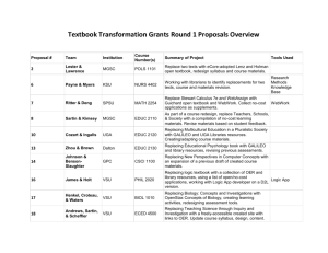 Table of Grant Overviews - Affordable Learning Georgia